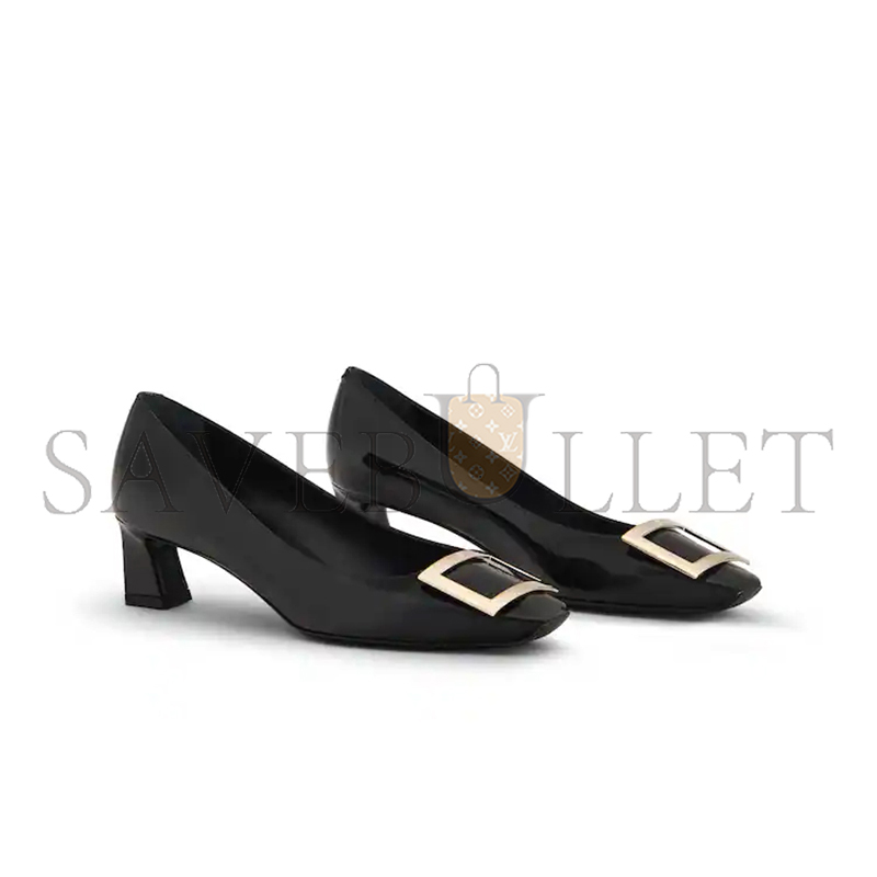 ROGER VIVIER TROMPETTE PUMPS IN PATENT LEATHER RVW44815280D1PB999